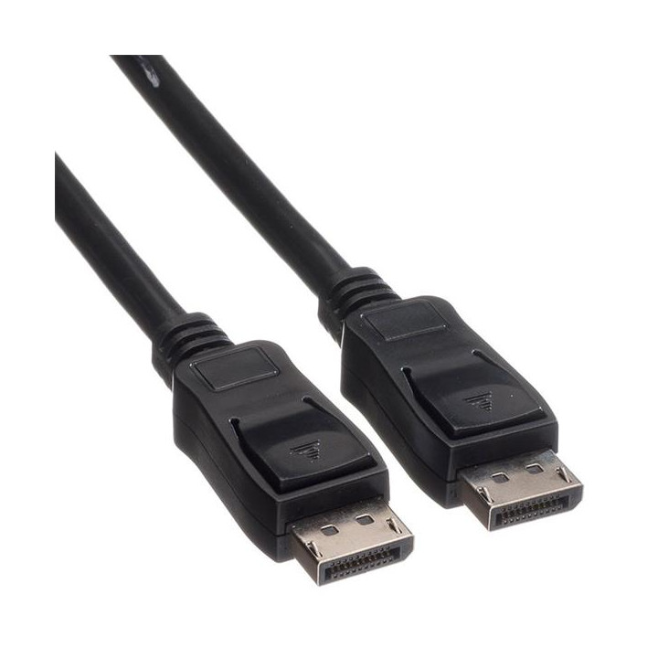 VALUE CABLE DISPLAYPORT MALE/MALE - 2M - NOIR