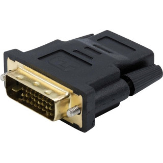 Generique ADAPTATEUR HDMI VERS DVI 24+1 FEMELLE/MALE - NOIR