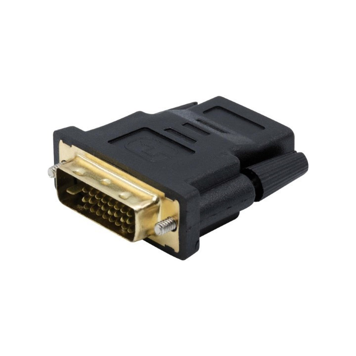 Generique ADAPTATEUR HDMI VERS DVI 24+1 FEMELLE/MALE - NOIR