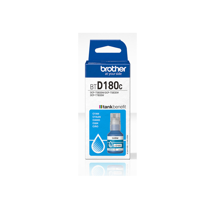 Brother CARTOUCHE D'ENCRE BTD180C - CYAN