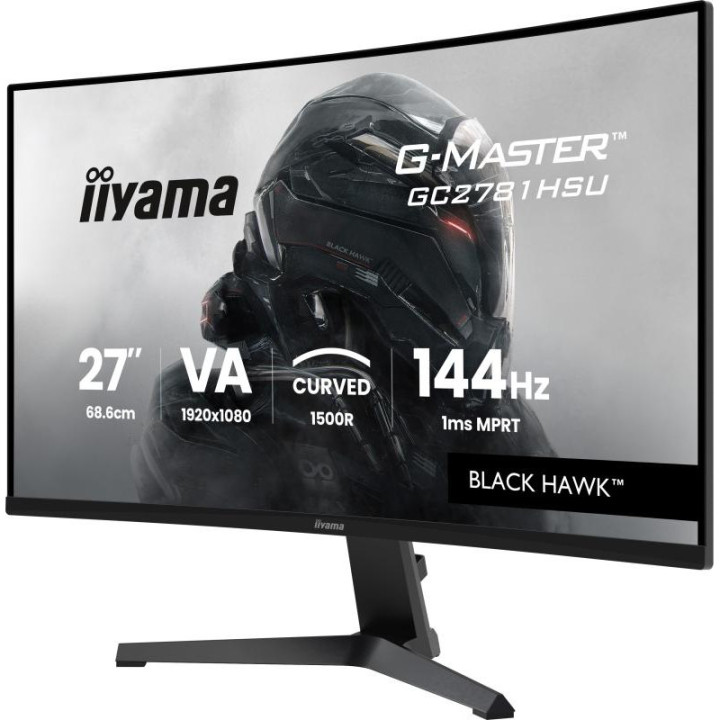 Iiyama GC2781HSU-B1 27CURVE FHD/144HZ/VA/1MS/FREESYNC