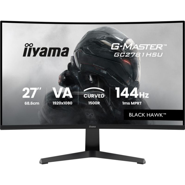 Iiyama GC2781HSU-B1 27CURVE FHD/144HZ/VA/1MS/FREESYNC