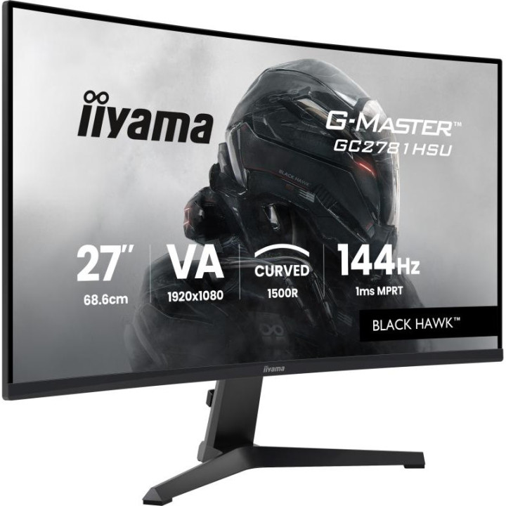 Iiyama GC2781HSU-B1 27CURVE FHD/144HZ/VA/1MS/FREESYNC