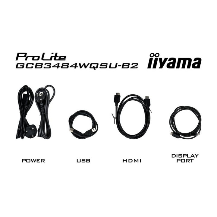 Iiyama 34CURVE UWQHD/200HZ OU WHD/400HZ VA/0.6MS/FS P