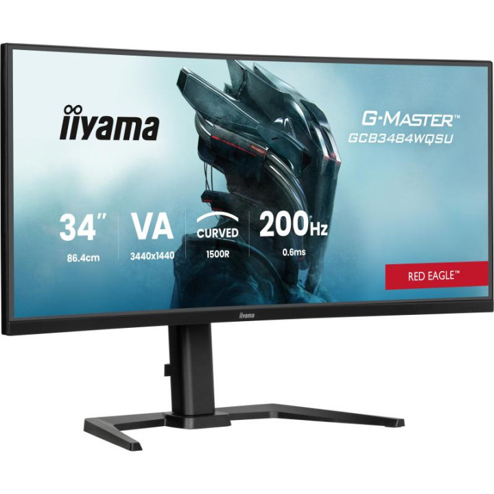 Iiyama 34CURVE UWQHD/200HZ OU WHD/400HZ VA/0.6MS/FS P