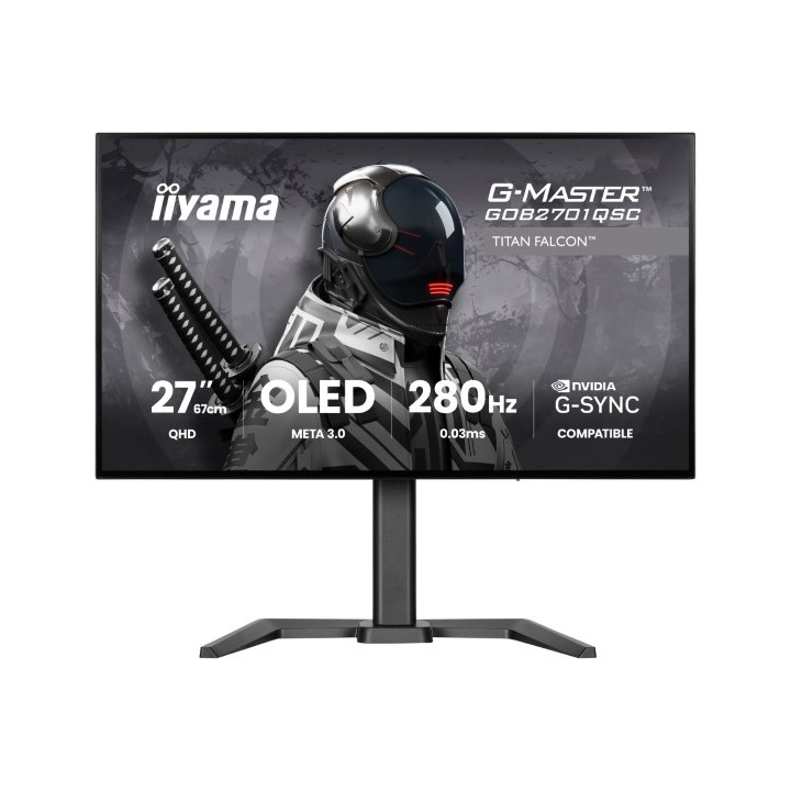 Iiyama 27 TANDEM WOLED QHD 280HZ/USB-C 65W/PIVOT/G-SYNC