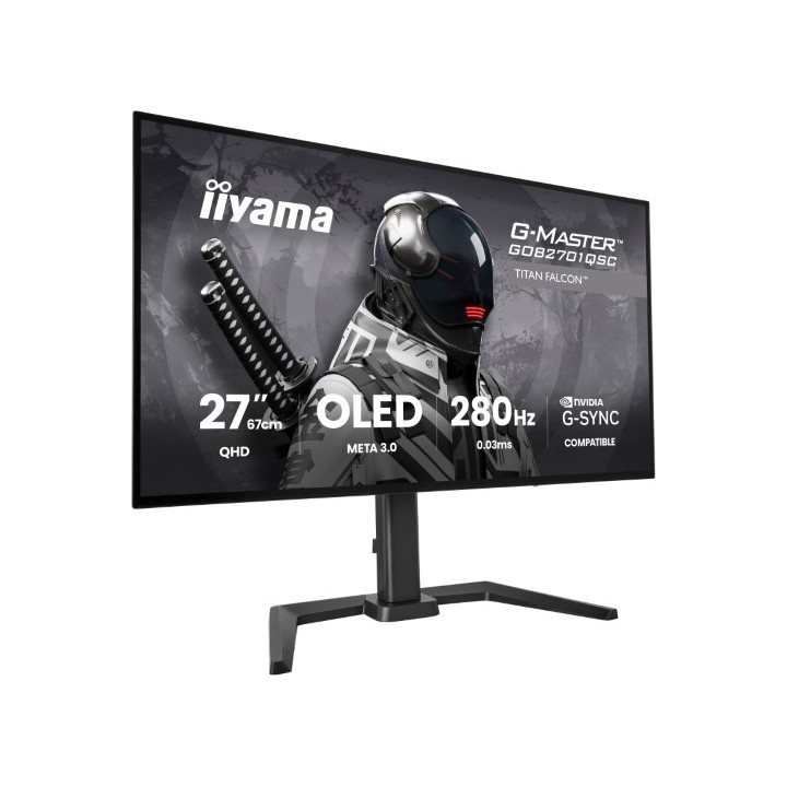 Iiyama 27 TANDEM WOLED QHD 280HZ/USB-C 65W/PIVOT/G-SYNC