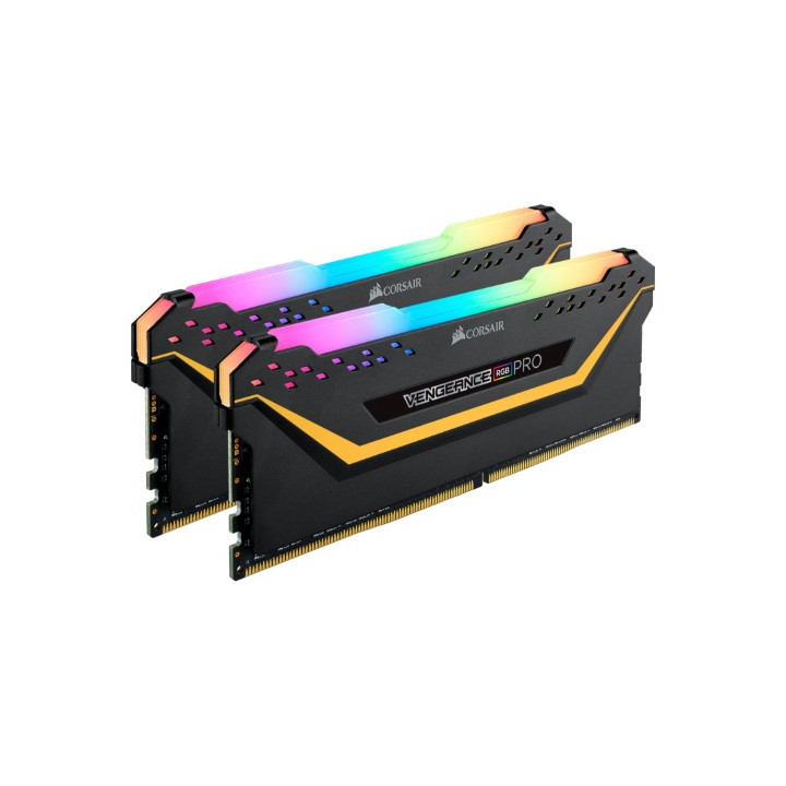 Corsair CMW16GX4M2E3200C16 (2X8GO DDR4 3200 PC25600) NOIR