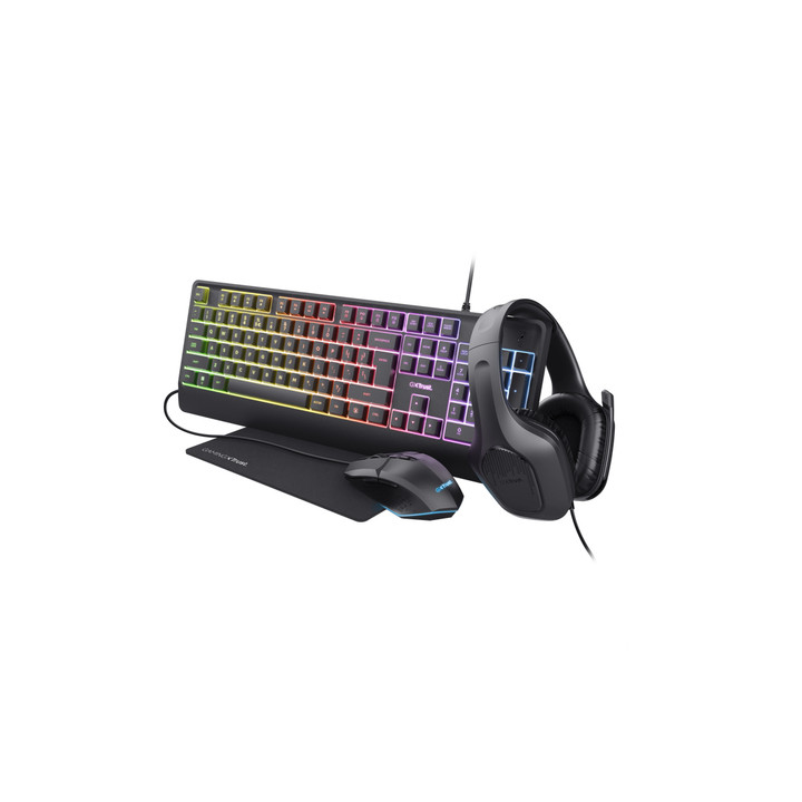 Trust GXT 792 QUADROX - KIT GAMING 4-EN-1