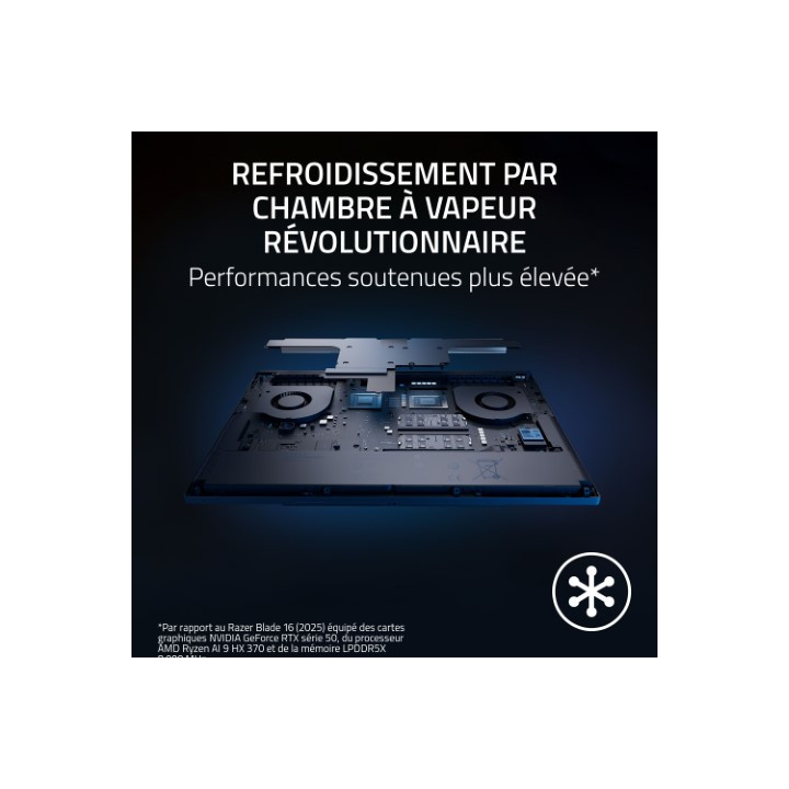 Razer BLADE 16 16OLED 2.5K/U9 386H/5090/64GO/2TO/W11