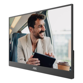 AOC 16T20E2 TELEVISEUR ET MONITEUR PORTABLES MONITEUR PORTABLE NOIR 39.6 CM (15.6) LED 1920 X 1080 PIXELS 