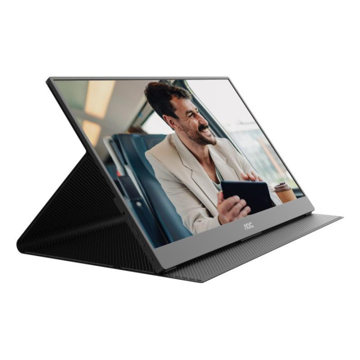 AOC 16T20E2 TELEVISEUR ET MONITEUR PORTABLES MONITEUR PORTABLE NOIR 39.6 CM (15.6) LED 1920 X 1080 PIXELS 