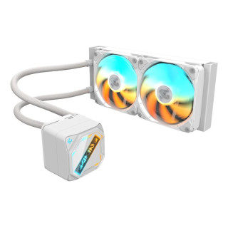 GIGABYTE GAMING 240 ICE REFROIDISSEUR LIQUIDE POUR CPU - 2X120MM VENTILATEURS ARGB. MECANISME D?EMBOITEMENT COULISSANT. DAISY-CH