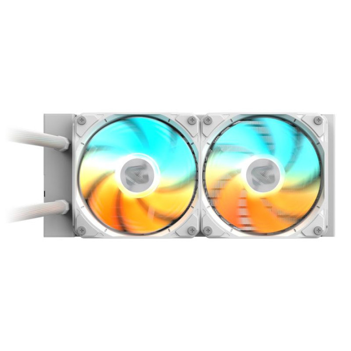 GIGABYTE GAMING 240 ICE REFROIDISSEUR LIQUIDE POUR CPU - 2X120MM VENTILATEURS ARGB. MECANISME D?EMBOITEMENT COULISSANT. DAISY-CH
