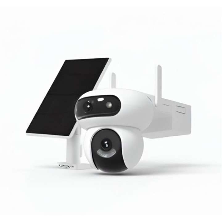 EZVIZ HB90X 4G & WIFI KIT - CAMERA 4G A DOUBLE OBJECTIF AVEC ENREGISTREMENT CONT 