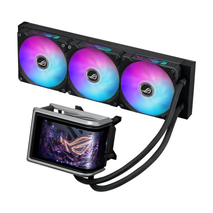 ASUS ROG RYUO IV 360 ARGB PROCESSEUR REFROIDISSEUR DE LIQUIDE TOUT-EN-UN 12 CM NOIR 