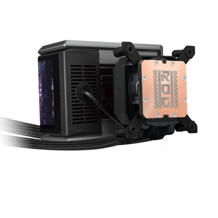 ASUS ROG RYUO IV 360 ARGB PROCESSEUR REFROIDISSEUR DE LIQUIDE TOUT-EN-UN 12 CM NOIR 