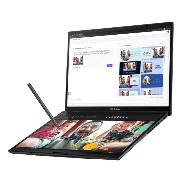 ASUS ZENBOOK DUO UX8406CA-ISCQL302X INTEL CORE ULTRA 9 285H HYBRIDE (2-EN-1) 35.6 CM (14) ECRAN TACTILE WUXGA 32 GO LPDDR5X-SDRA