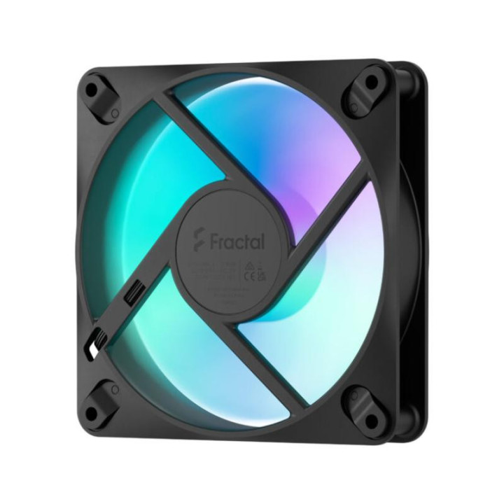 FRACTAL DESIGN DYNAMIC 3 ? 12 3-PACK BLACK RGB BOITIER PC VENTILATEUR 12 CM NOIR 1 PIECE(S) 
