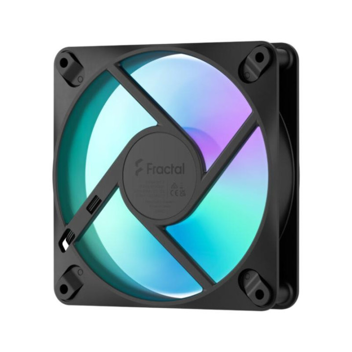 FRACTAL DESIGN DYNAMIC 3 ? 12 REVERSE BOITIER PC VENTILATEUR 12 CM NOIR 1 PIECE(S) 
