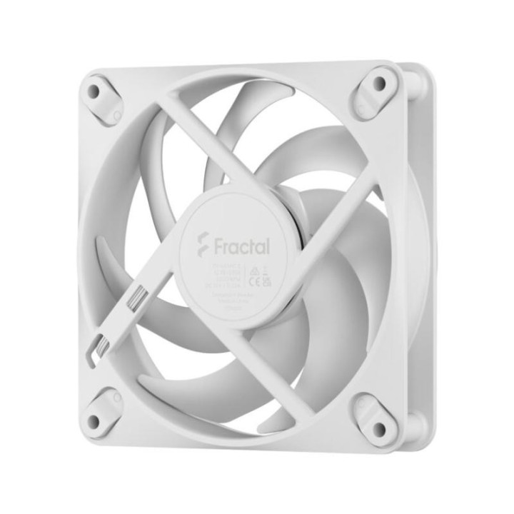 FRACTAL DESIGN DYNAMIC 3 ? 12 REVERSE BOITIER PC VENTILATEUR 12 CM BLANC 1 PIECE(S) 