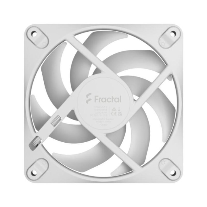 FRACTAL DESIGN DYNAMIC 3 ? 12 REVERSE BOITIER PC VENTILATEUR 12 CM BLANC 1 PIECE(S) 
