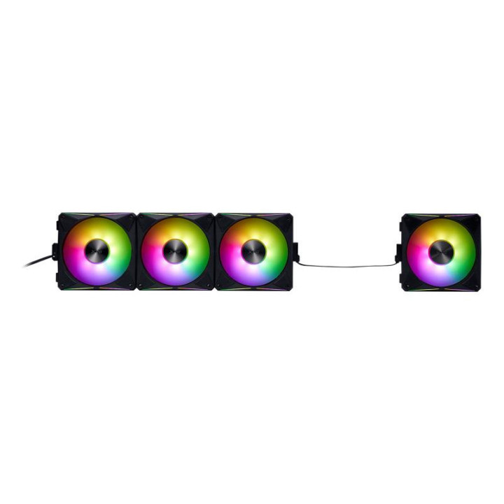 XPG HURRICANE MAG BOITIER PC VENTILATEUR 12 CM NOIR 4 PIECE(S) 