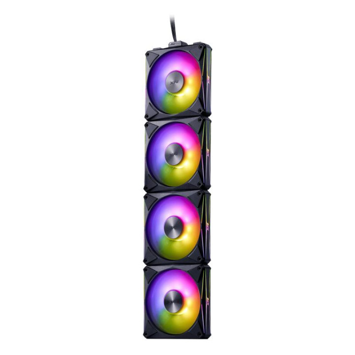 XPG HURRICANE MAG BOITIER PC VENTILATEUR 12 CM NOIR 4 PIECE(S) 