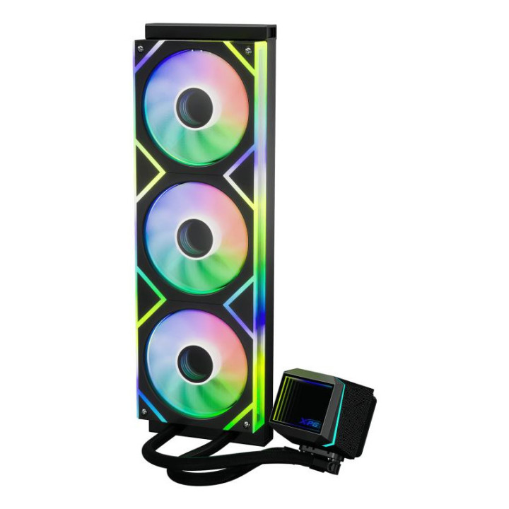 XPG LEVANTE II 360 PROCESSEUR REFROIDISSEUR DE LIQUIDE TOUT-EN-UN 12 CM NOIR 