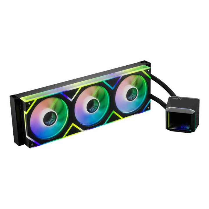 XPG LEVANTE II 360 PROCESSEUR REFROIDISSEUR DE LIQUIDE TOUT-EN-UN 12 CM NOIR 
