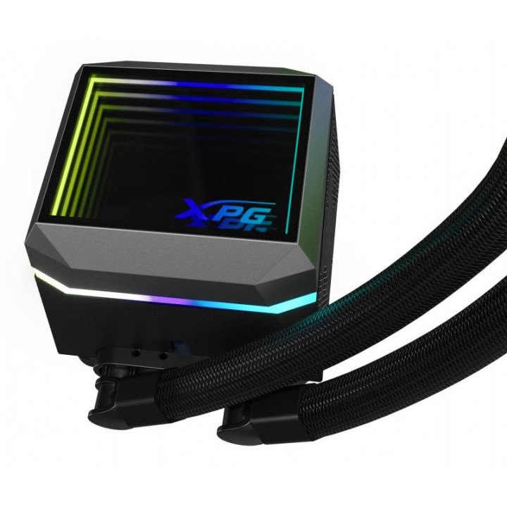 XPG LEVANTE II 360 PROCESSEUR REFROIDISSEUR DE LIQUIDE TOUT-EN-UN 12 CM NOIR 
