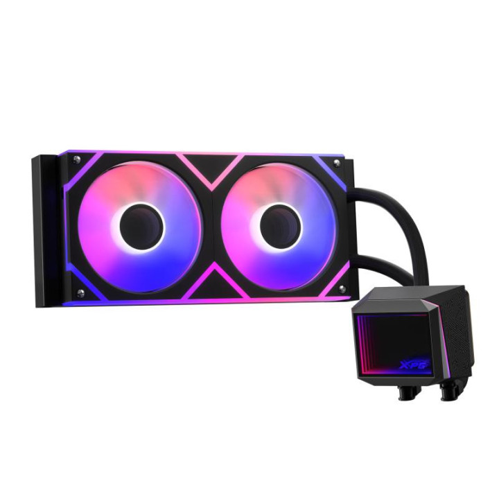 XPG LEVANTE II PROCESSEUR KIT DE REFROIDISSEMENT DU LIQUIDE 12 CM NOIR 