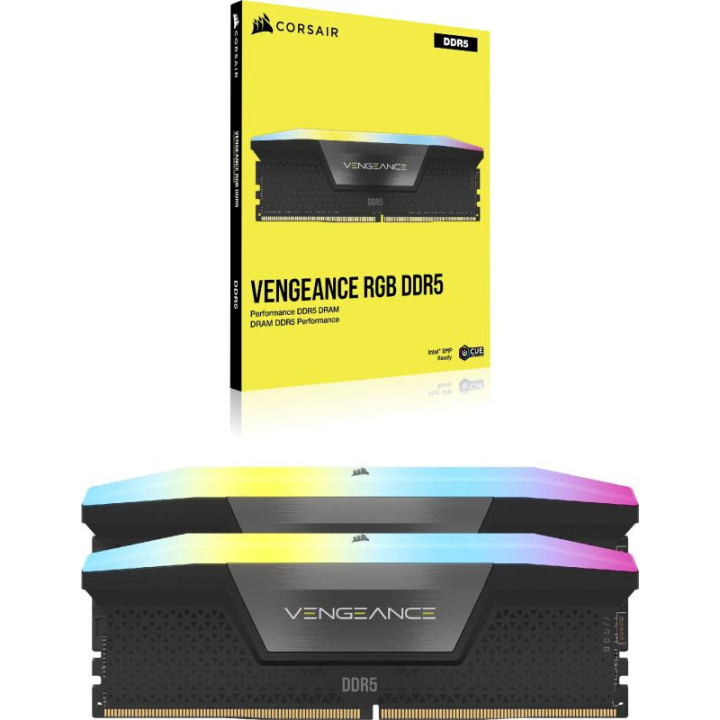 CORSAIR CMH16GX5M2B5200C40 RGB (2X8GO DDR5 5200 PC41600) 
