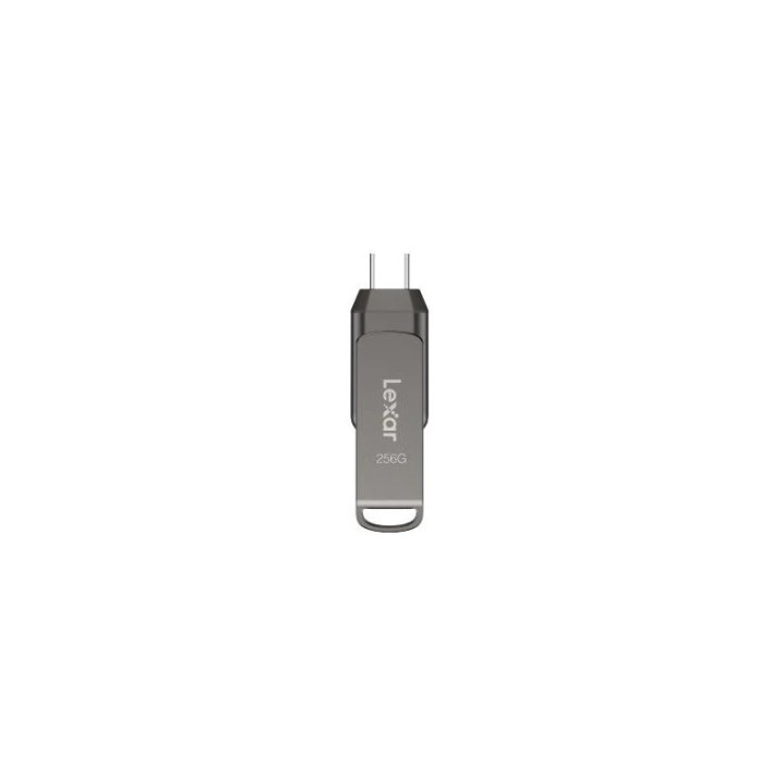LEXAR CLE 256GO USB 3.1 + TYPE C JUMPDRIVE D400 