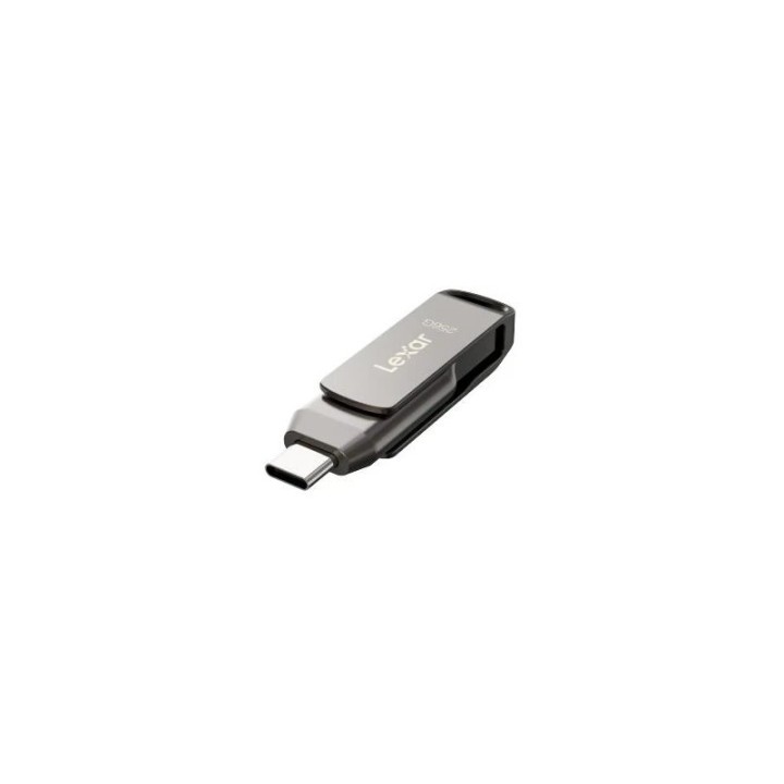 LEXAR CLE 256GO USB 3.1 + TYPE C JUMPDRIVE D400 