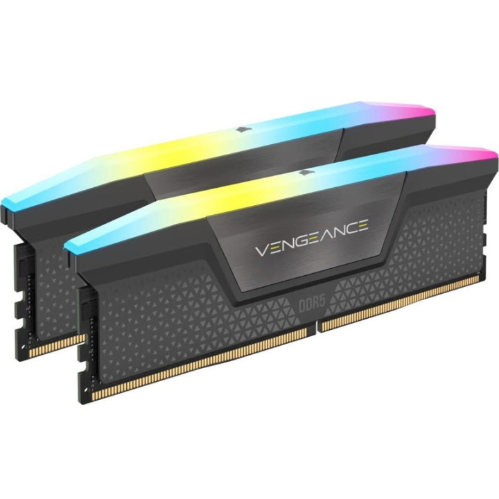 CORSAIR VENGEANCE RGB D5 5200 16GB (2 X 8GB) CL40 AMD EXPO & INTEL X 