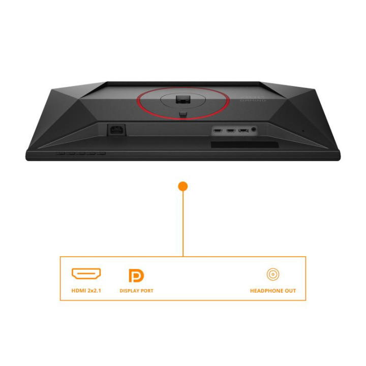 AOC G4 Q25G4SR ECRAN PLAT DE PC 62.2 CM (24.5) 2560 X 1440 PIXELS QUAD HD LED NOIR. ROUGE 