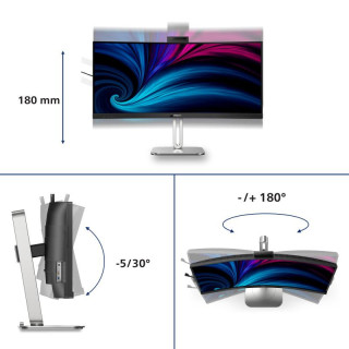 PHILIPS 6000 SERIES 34B2U6603CH/00 ECRAN PLAT DE PC 86.4 CM (34) 3440 X 1440 PIXELS WIDE QUAD HD LCD GRIS 