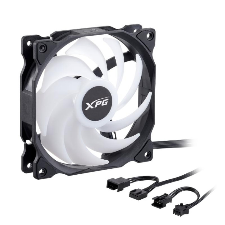 XPG VENTO R 120 ARGB PWM BOITIER PC VENTILATEUR 12 CM NOIR 1 PIECE(S) 