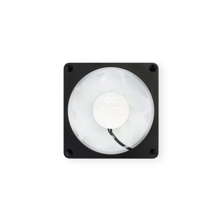 ALPHACOOL APEX STEALTH METALL AURORA 120 - NOIR 