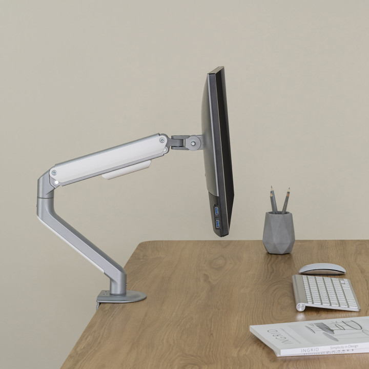 KIMEX INTERNATIONAL SUPPORT DE BUREAU FULL MOTION 1 ECRAN PC 17- 32 