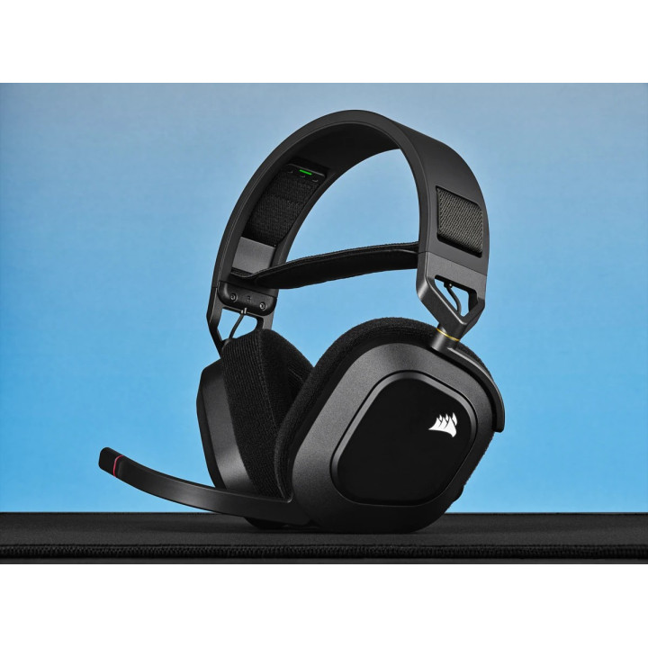 CORSAIR HS80 RGB WIRELESS HEADSET CARBON - CA-9011235-EU 