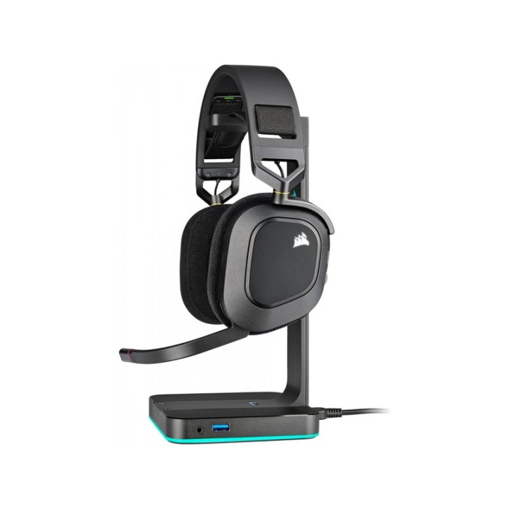 CORSAIR HS80 RGB WIRELESS HEADSET CARBON - CA-9011235-EU 