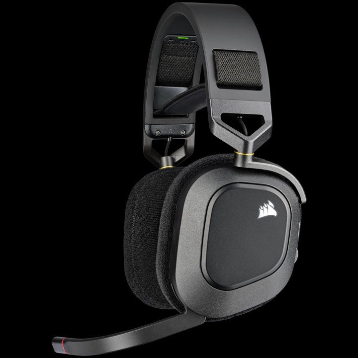 CORSAIR HS80 RGB WIRELESS HEADSET CARBON - CA-9011235-EU 