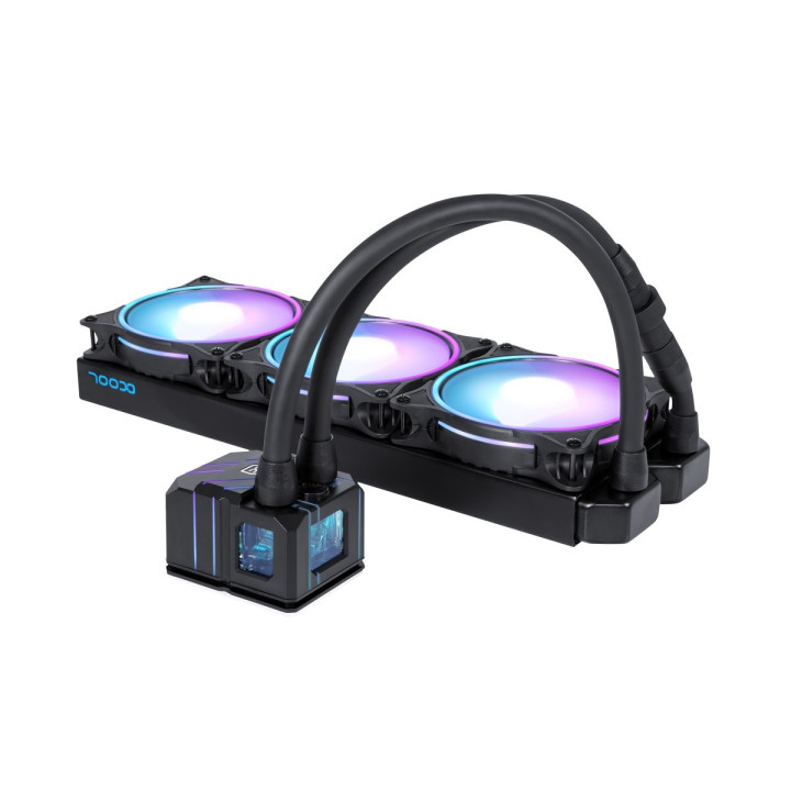 ALPHACOOL EISBAER PRO AURORA 360MM CPU - NOIR 