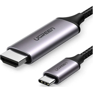 UGREEN CABLE USB-C VERS HDMI/4K 60HZ/1.5M/TRESSE/NOIR 