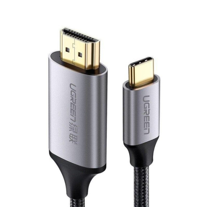 UGREEN CABLE USB-C VERS HDMI/4K 60HZ/1.5M/TRESSE/NOIR 