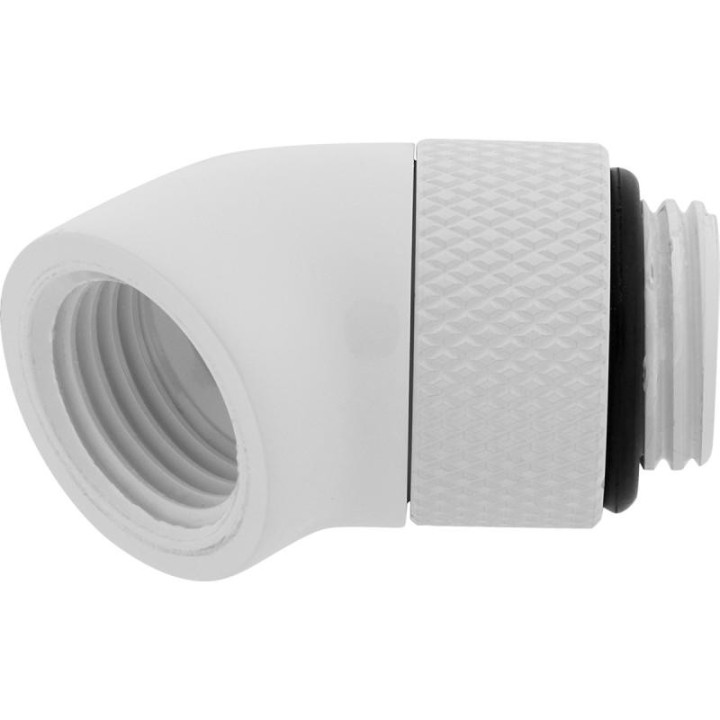 CORSAIR HYDRO X SERIES XF EMBOUT 45 ROTATIF - BLANC (X 2) 