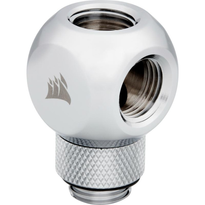 CORSAIR HYDRO X SERIES XF EMBOUT SPLITTER Y ROTATIF - CHROME 