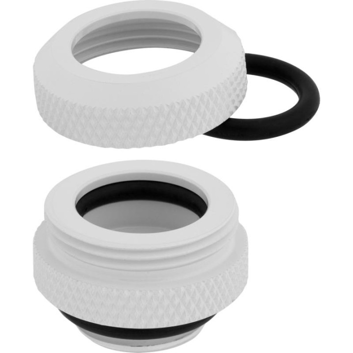 CORSAIR HYDRO X SERIES XF CONNECTEUR - BLANC (X 4) 